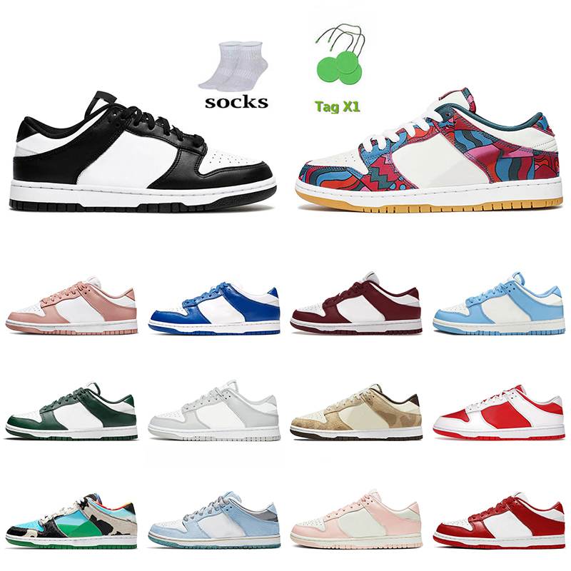 Top Quality Leather Women Mens Casual Shoes Dunks Low OG Black White Parra Abstract Art Coast Grey UNC With Socks Platform Designer Sneakers Skateboard Trainers, B50 unc 36-45
Top Quality Leather Women Mens Casual Shoes Dunks Low OG Black White Parra Abstract Art Coast Grey UNC With Socks Platform Designer Sneakers Skateboard Trainers, B50 unc 36-45