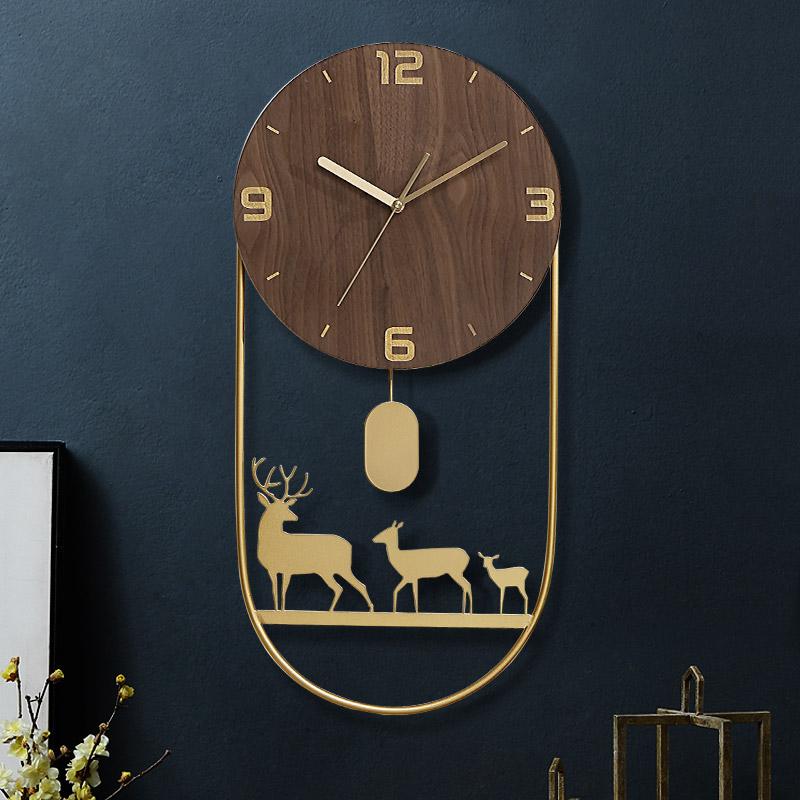 Hoshine Metal Wood Room Decoration Deer Wall Clock Modern Design Horloge Murale Home Decor Klok Big Zegar Scienny Swingable 20
Hoshine Metal Wood Room Decoration Deer Wall Clock Modern Design Horloge Murale Home Decor Klok Big Zegar Scienny Swingable 20