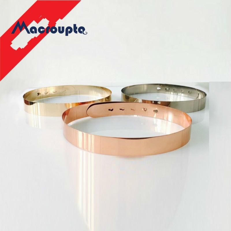 Fashion Women Adjustable Metal Waist Belt Bling Gold Silver Color Plate Vintage Lady Simple Belts Mirror Waistband, Black
Fashion Women Adjustable Metal Waist Belt Bling Gold Silver Color Plate Vintage Lady Simple Belts Mirror Waistband, Black