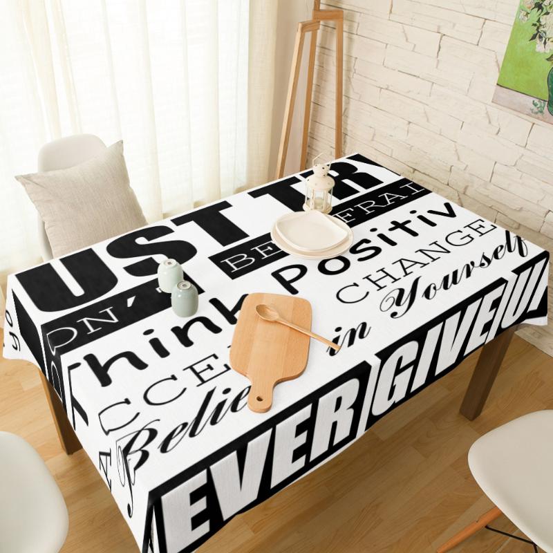 Positive Energy Text White Print Table Cloth Dining Chair Cover Kitchen Tablecloth Modern Home Decor Manteles Table Cover, As pic
Positive Energy Text White Print Table Cloth Dining Chair Cover Kitchen Tablecloth Modern Home Decor Manteles Table Cover, As pic