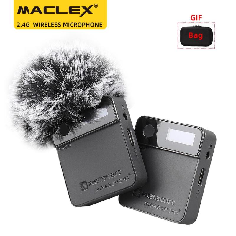 Maclex MIpassport 2.4G Digital Wireless Microphone Transmitter Kit Mini Microphone Receiver for Fimi plam/Snoppa vmate cameras
Maclex MIpassport 2.4G Digital Wireless Microphone Transmitter Kit Mini Microphone Receiver for Fimi plam/Snoppa vmate cameras