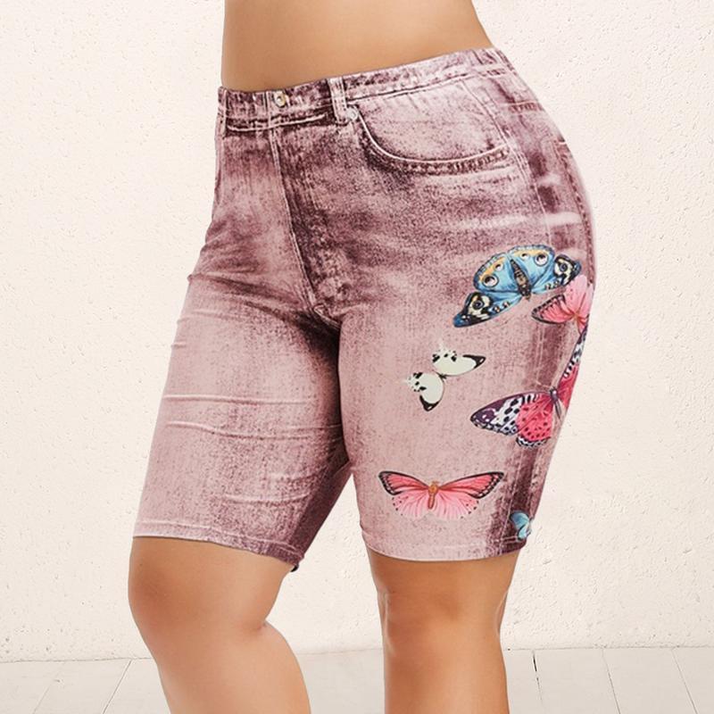 Running Sport Shorts Women Imitation Denim Shorts Butterfly Print Yoga Ladies Sexy Yoga Buttock Lifting Elasticity1, Dark blue
Running Sport Shorts Women Imitation Denim Shorts Butterfly Print Yoga Ladies Sexy Yoga Buttock Lifting Elasticity1, Dark blue