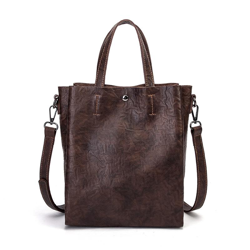 Johnature 2021 New Large Capacity Women Bag Retro Genuine Leather Versatile Handbag Solid Color Cowhide Shoulder Messenger Bags, Black
Johnature 2021 New Large Capacity Women Bag Retro Genuine Leather Versatile Handbag Solid Color Cowhide Shoulder Messenger Bags, Black