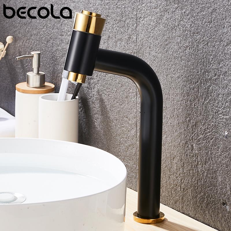 BECOLA Creative Gold Brass Faucet Bathroom Wash Sink Faucet Press Handle Deck Mounted Mixer Hot And Cold Water Basin Tap
BECOLA Creative Gold Brass Faucet Bathroom Wash Sink Faucet Press Handle Deck Mounted Mixer Hot And Cold Water Basin Tap