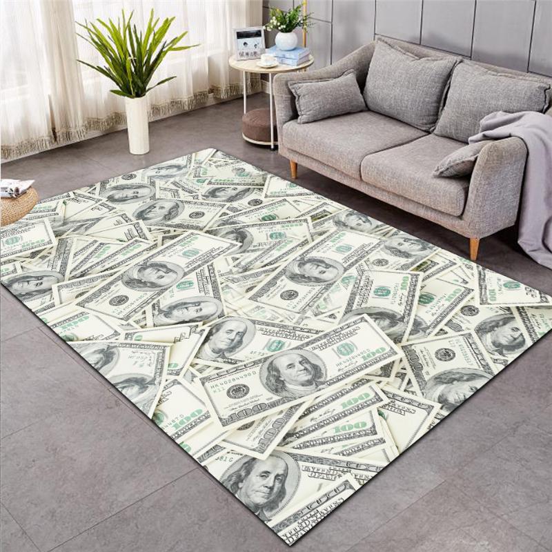 New Money Dollar 3D Carpet for Living Room Area Rug Floor Mat Bedside Hallway Doormat Kids Bedroom Carpet Home Decoration
New Money Dollar 3D Carpet for Living Room Area Rug Floor Mat Bedside Hallway Doormat Kids Bedroom Carpet Home Decoration