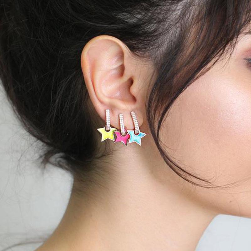 Dangle & Chandelier Rose Gold Color Neon Candy Colorful Enamel Heart Star Charm 2021 Christmas Gift Drop Earring
Dangle & Chandelier Rose Gold Color Neon Candy Colorful Enamel Heart Star Charm 2021 Christmas Gift Drop Earring