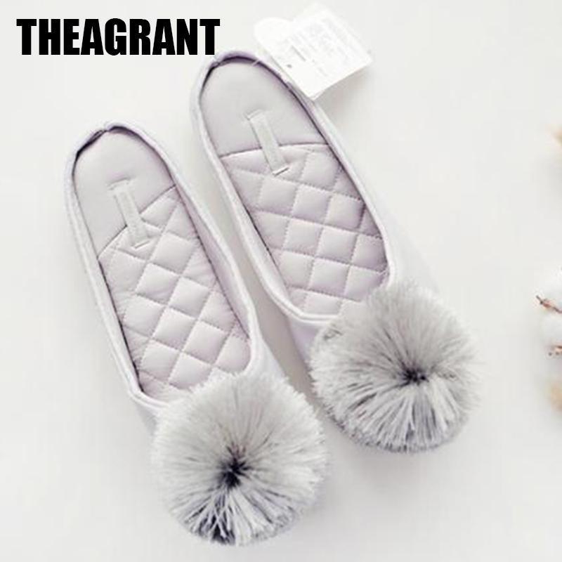 THEAGRANT Fashion Women Shoes House Slippers Indoor Winter Bedroom Cute Ball Slip on Flat Slides Ladies Fur Slippers WSL30411, Pink
THEAGRANT Fashion Women Shoes House Slippers Indoor Winter Bedroom Cute Ball Slip on Flat Slides Ladies Fur Slippers WSL30411, Pink