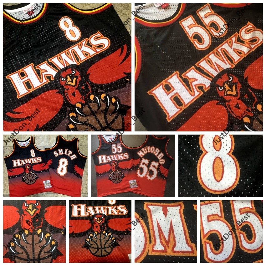 Mens Throwback Atlanta Hawks Jerseys Just Don Dikembe Mutombo Smith 8 Mitchell & Ness Stitched Hardwoods Classics Shirt Swingman, Black;red
Mens Throwback Atlanta Hawks Jerseys Just Don Dikembe Mutombo Smith 8 Mitchell & Ness Stitched Hardwoods Classics Shirt Swingman, Black;red