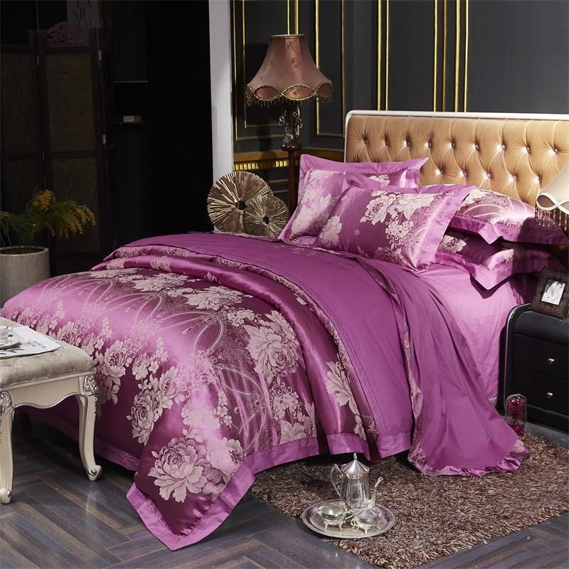 2020 new products Cotton Satin Jacquard bed sheet set Quilt / Duvet Cover Bed Set luxury bedding king size 4-piece set
2020 new products Cotton Satin Jacquard bed sheet set Quilt / Duvet Cover Bed Set luxury bedding king size 4-piece set