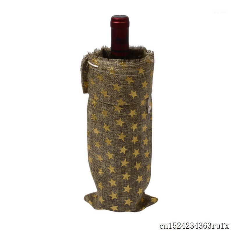 100 Pcs Christmas Jute Bags Burlap Wine Bottle Bag Champagne Packaging Gift Bag for Guest Party Decoration1
100 Pcs Christmas Jute Bags Burlap Wine Bottle Bag Champagne Packaging Gift Bag for Guest Party Decoration1
