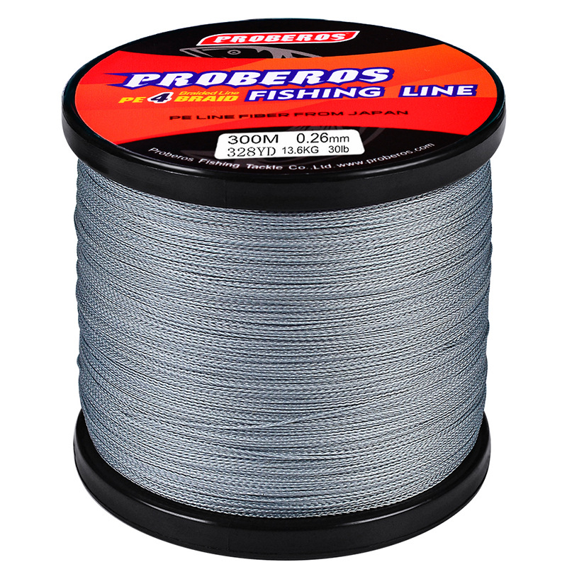 300 Meters 5 Color PE 4 Braid Line Fishing Line Braided Wire Available 6LB100LB27KG453KG Pesca Tackle Accessories B86509