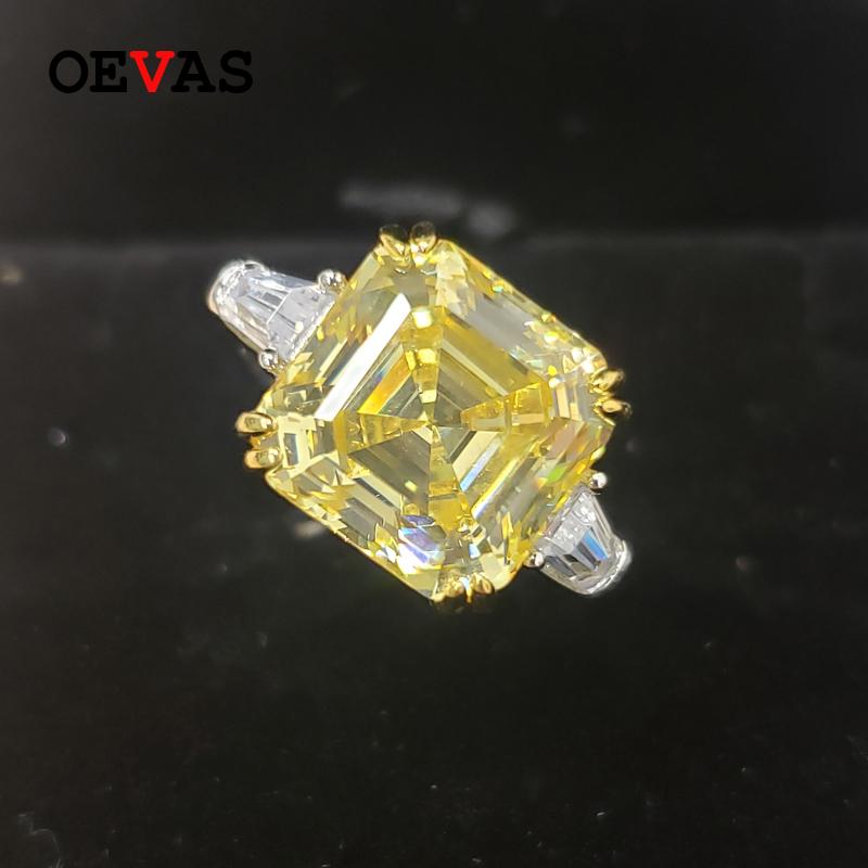 Cluster Rings OEVAS 100% 925 Sterling Silver Sparkling 12*12mm Aquamarine Topaz High Carbon Diamond Wedding For Women Party Fine Jewelry
Cluster Rings OEVAS 100% 925 Sterling Silver Sparkling 12*12mm Aquamarine Topaz High Carbon Diamond Wedding For Women Party Fine Jewelry