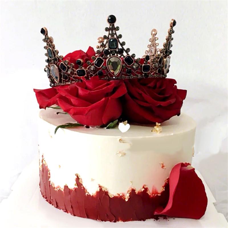 Romantic Crystal Rhinestone Queen Swan Black Crown Wedding Birthday Cake Decoration Cake Topper Party Supplies
Romantic Crystal Rhinestone Queen Swan Black Crown Wedding Birthday Cake Decoration Cake Topper Party Supplies