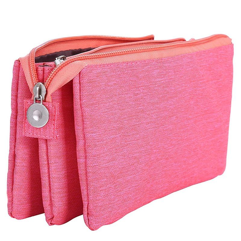 Super Capacity Pencil Case Three Compartment Pencil Holder Pouch Pen Bag Cosmetic Bag (Rosered
Super Capacity Pencil Case Three Compartment Pencil Holder Pouch Pen Bag Cosmetic Bag (Rosered