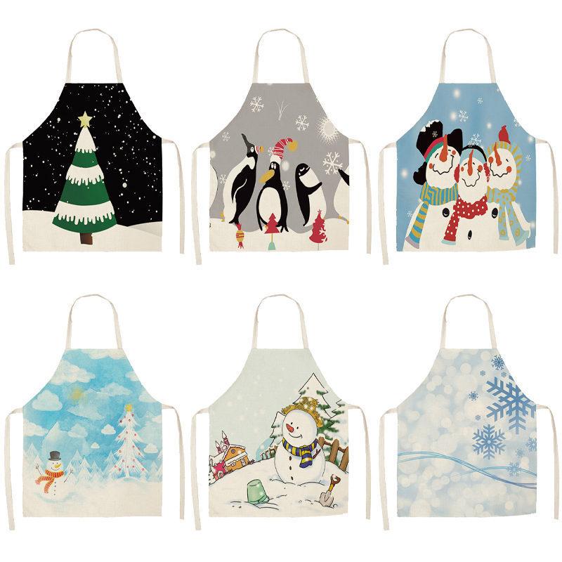 1Pcs Snowman Christmas Apron Snowflake Pinafore 53*65cm Cotton Linen Bibs Xmas Decor Pendant Kitchen Cooking Accessories CM1008
1Pcs Snowman Christmas Apron Snowflake Pinafore 53*65cm Cotton Linen Bibs Xmas Decor Pendant Kitchen Cooking Accessories CM1008