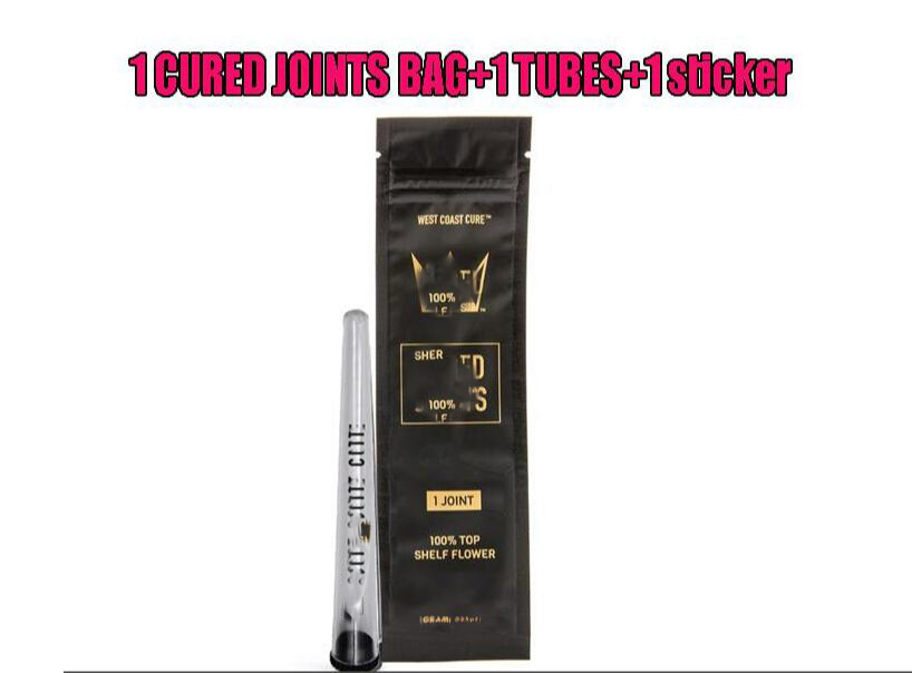 West Coast Cure 3PCS 1PCS CURED JOINTS BAG +PLASTIC TUBES Packaging 2020 moonrock Preroll Pre-rolled tube packaging
West Coast Cure 3PCS 1PCS CURED JOINTS BAG +PLASTIC TUBES Packaging 2020 moonrock Preroll Pre-rolled tube packaging