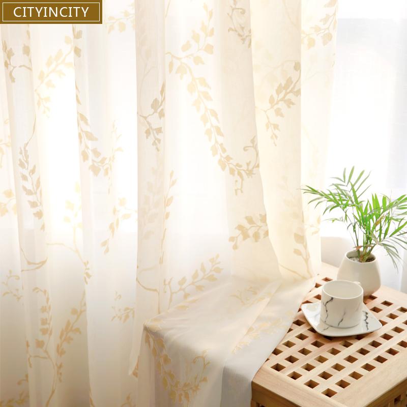 CITYINCITY luxury Pastoral curtains for living room Burn out kitchen curtain For bedroom Window ready made Curtain Customized, White
CITYINCITY luxury Pastoral curtains for living room Burn out kitchen curtain For bedroom Window ready made Curtain Customized, White