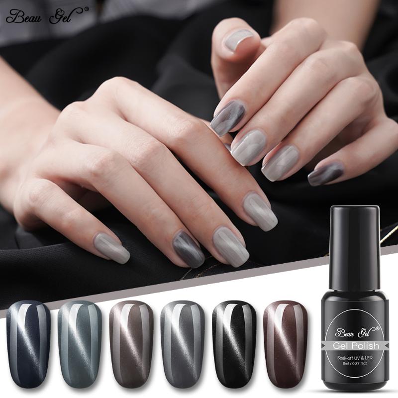 Beau Gel 8ml Magnetic Grey Cat Eye Gel Polish Soak Off Magnet Stick Cat's Eye Nail Lqcquer Hybrid Varnish Nail Art Manicure, 7102
Beau Gel 8ml Magnetic Grey Cat Eye Gel Polish Soak Off Magnet Stick Cat's Eye Nail Lqcquer Hybrid Varnish Nail Art Manicure, 7102