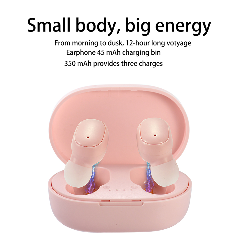 A6S Pro Wireless Bluetooth TWS Earphone Mini Earbuds With charging BOX noise canceling Macaron Sport Headset For smartphone Headphones