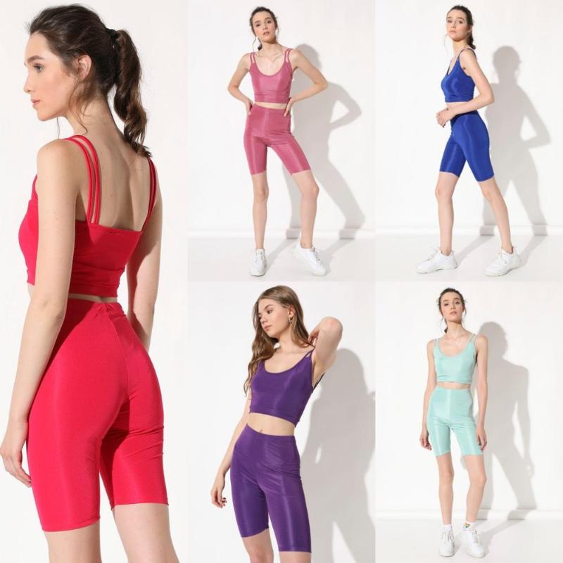 2020 Women' Yoga Set Short Tights Bustier Set Sportswear 2-Piece Gym Yoga Clothes Sports Bra + Leggings Running Wear Skinny, Purple
2020 Women' Yoga Set Short Tights Bustier Set Sportswear 2-Piece Gym Yoga Clothes Sports Bra + Leggings Running Wear Skinny, Purple