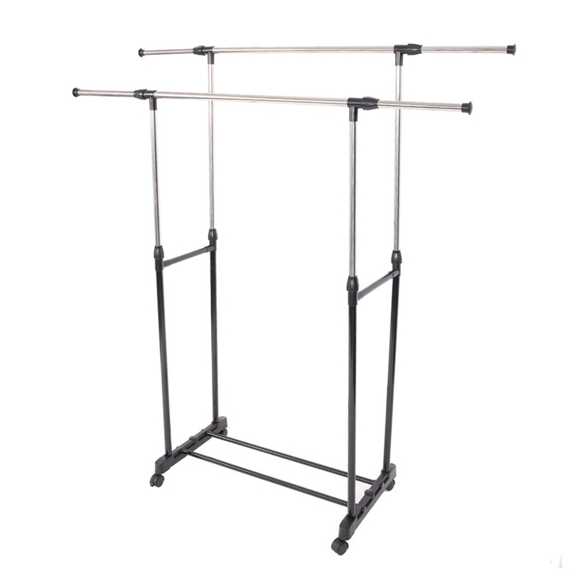 Simple Stretching Clothes Hanger Movable Assembled Coat Rack Stand With Shoe Shelf Adjustable Clothing Closet Bedroom Furniture 201218
Simple Stretching Clothes Hanger Movable Assembled Coat Rack Stand With Shoe Shelf Adjustable Clothing Closet Bedroom Furniture 201218