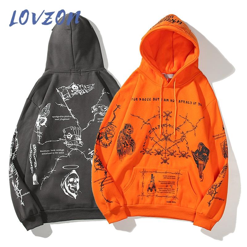 Men's Casual Shirts LOVZON 2021 Hip Hop Sweatshirt Men Streetwear Skull Graffiti Print Hoodie Pullover Cotton Autumn Grey Harajuku Punk Clot, Orange
Men's Casual Shirts LOVZON 2021 Hip Hop Sweatshirt Men Streetwear Skull Graffiti Print Hoodie Pullover Cotton Autumn Grey Harajuku Punk Clot, Orange