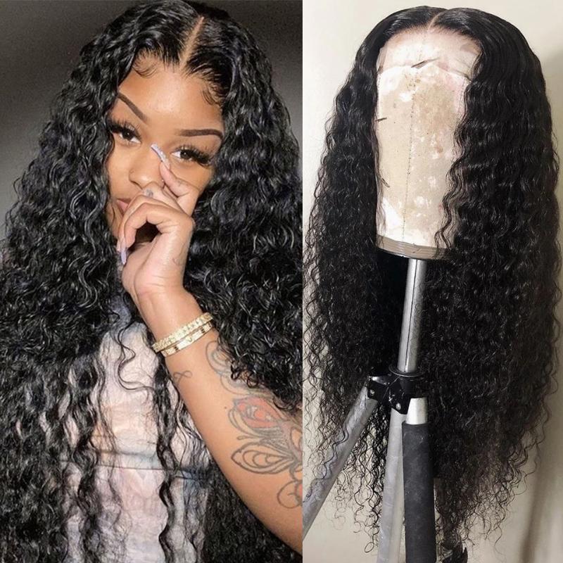 Deep Wave Human Hair Wig Lace Front Human Hair Wigs For Women 13x6 T Part Lace Wig Brazilian Frontal Wigs, As pic
Deep Wave Human Hair Wig Lace Front Human Hair Wigs For Women 13x6 T Part Lace Wig Brazilian Frontal Wigs, As pic