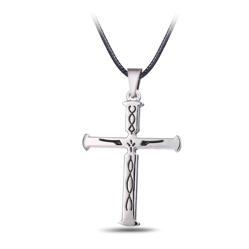 Mengtuyi Jewelry Leather Chain Necklace Guilty Crown Statement Choker Sliver Necklace Men Accessory Cross Pendant
Mengtuyi Jewelry Leather Chain Necklace Guilty Crown Statement Choker Sliver Necklace Men Accessory Cross Pendant