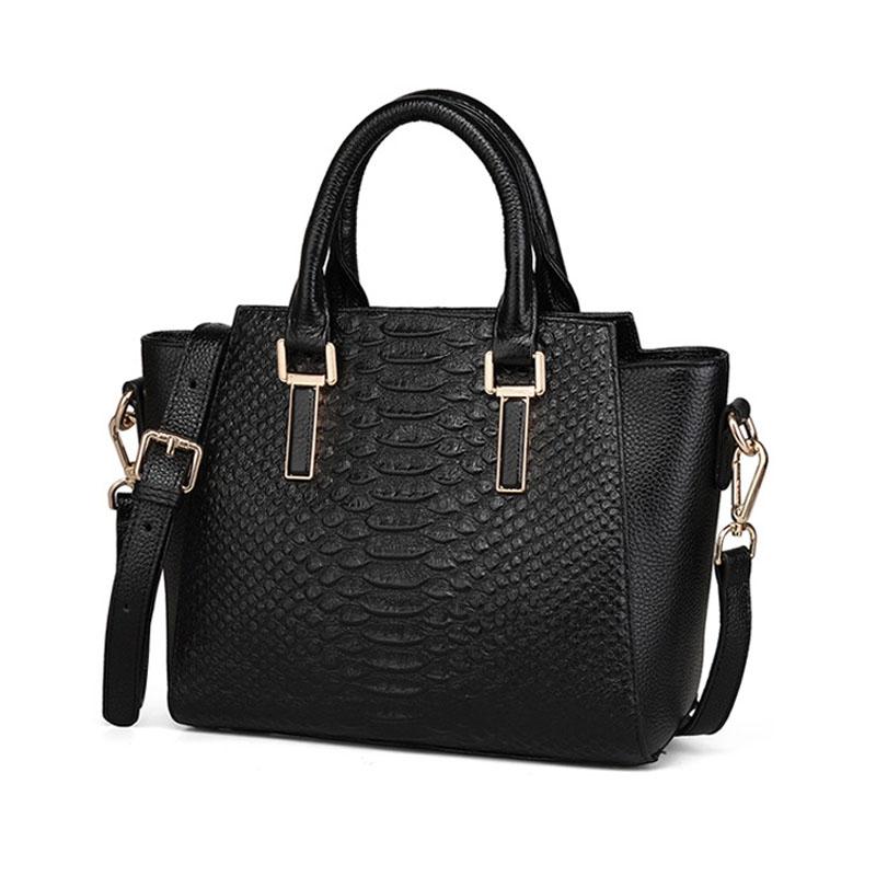 Women Genuine Leather Bag Fashion Luxury Handbags Women Bags Designer Bag For Real Cowhide Leather Tote, Black
Women Genuine Leather Bag Fashion Luxury Handbags Women Bags Designer Bag For Real Cowhide Leather Tote, Black