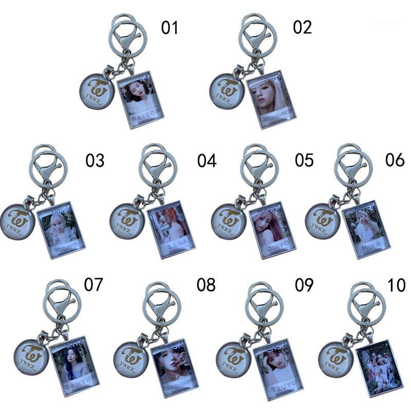 Kpop TWICE MORE & MORE New Alloy Keychain TZUYU CHAEYOUNG MINA Photo Key Holder Keyring1
Kpop TWICE MORE & MORE New Alloy Keychain TZUYU CHAEYOUNG MINA Photo Key Holder Keyring1