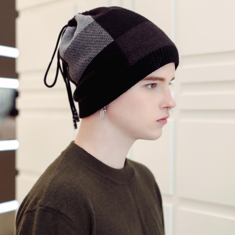 Dual Purpose Hat Men Warm Thick plus Velvet Knitted Yarn Pullover Outdoor Cold Earmuff Drawstring Bag Cap, Wine red
Dual Purpose Hat Men Warm Thick plus Velvet Knitted Yarn Pullover Outdoor Cold Earmuff Drawstring Bag Cap, Wine red