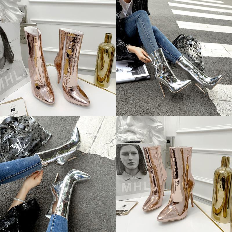 CHIMIZHAI Women Boots 12CM Heels Shoes Winter Boots Patent Leather Shoes Autumn Woman Silver Dress MY4441, Gold
CHIMIZHAI Women Boots 12CM Heels Shoes Winter Boots Patent Leather Shoes Autumn Woman Silver Dress MY4441, Gold