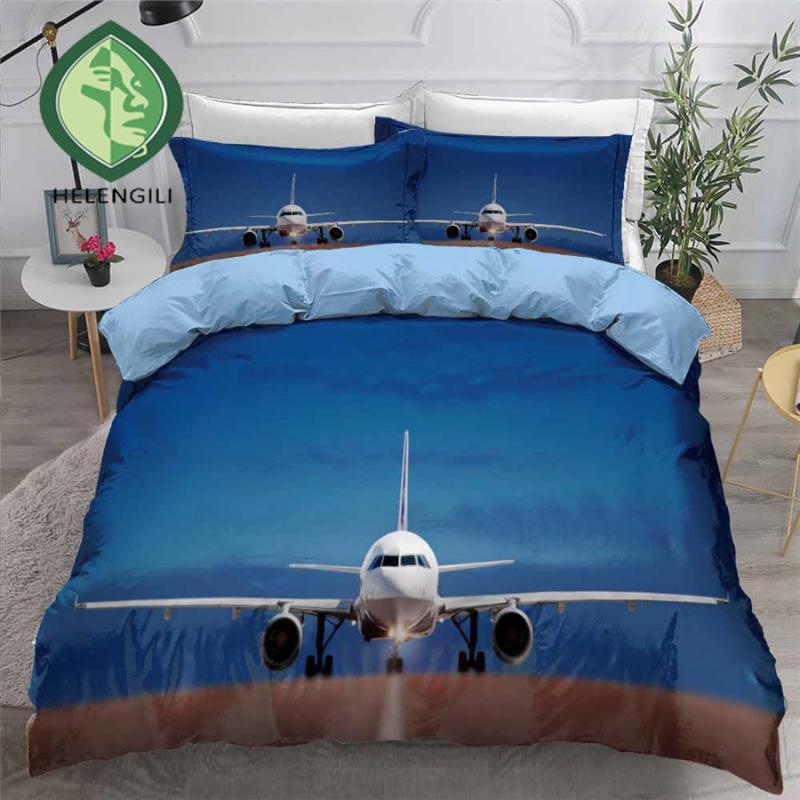 HELENGILI 3D Bedding Set Aircraft Print Duvet Cover Set Bedclothes with Pillowcase Bed Home Textiles #FJ09, As pic
HELENGILI 3D Bedding Set Aircraft Print Duvet Cover Set Bedclothes with Pillowcase Bed Home Textiles #FJ09, As pic