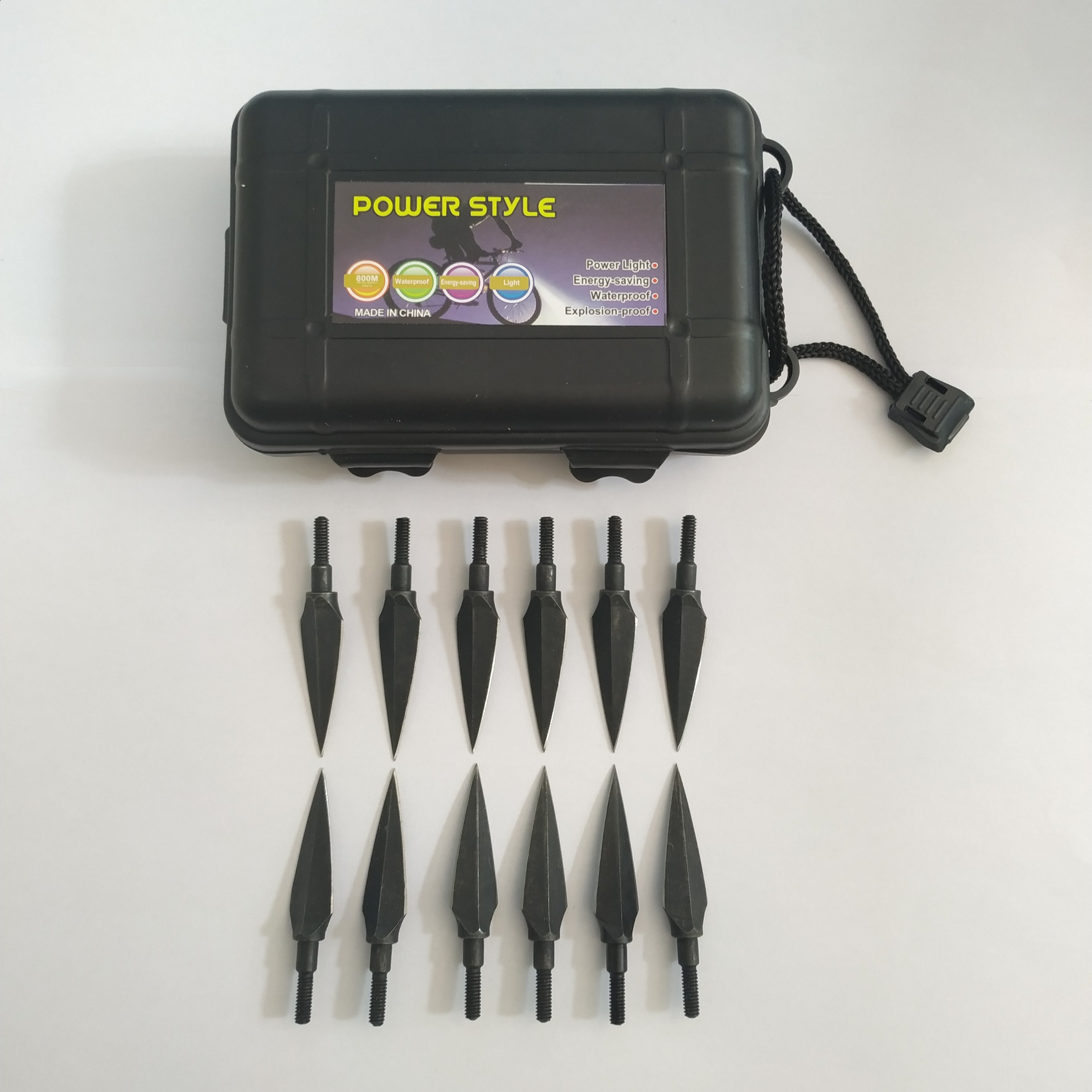 12pcs Hunting Ancient Broadhead Iron 2 Blade 150 Grain for Archery Outdoor Crossbow Compound Bow with Arrowhead Box
12pcs Hunting Ancient Broadhead Iron 2 Blade 150 Grain for Archery Outdoor Crossbow Compound Bow with Arrowhead Box