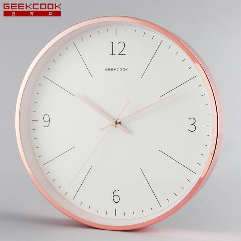 Round Metal Wall Clocks Silent Non Ticking Quartz Movement Gold Plated Watch for Living Room Bedroom Office Battery Operated
Round Metal Wall Clocks Silent Non Ticking Quartz Movement Gold Plated Watch for Living Room Bedroom Office Battery Operated
