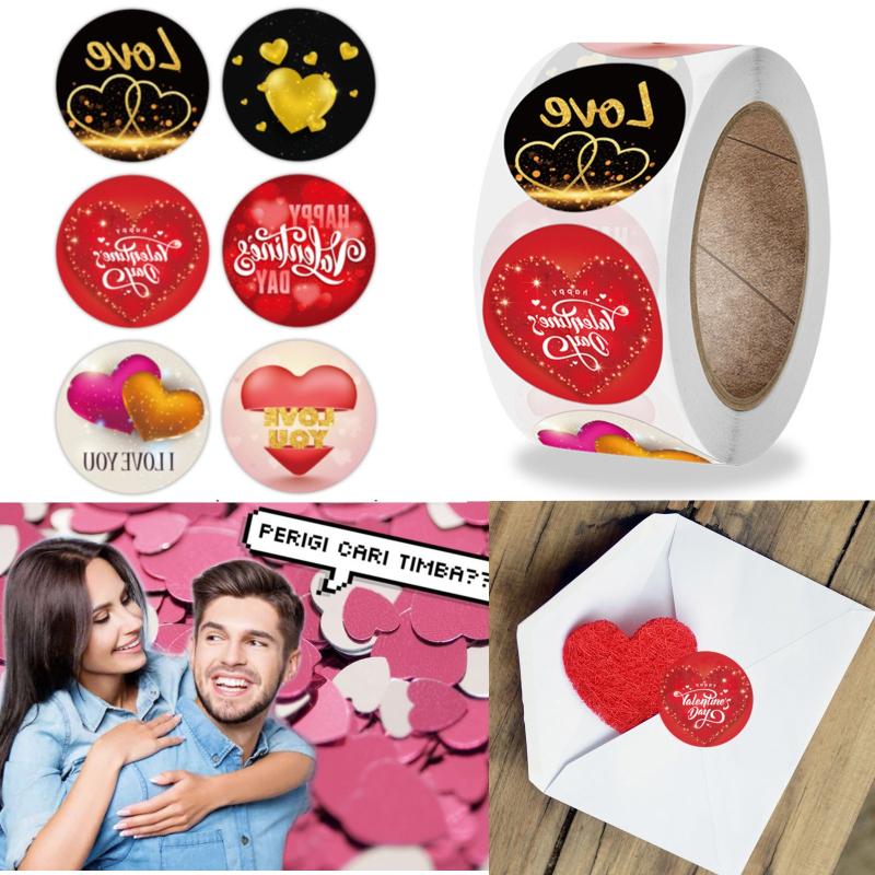25# 1 Pack Of Stickers Valentine's Day Holiday Gift Stickers 1 Roll Of 500 Tags Sealing Gifts Packing Decor
25# 1 Pack Of Stickers Valentine's Day Holiday Gift Stickers 1 Roll Of 500 Tags Sealing Gifts Packing Decor