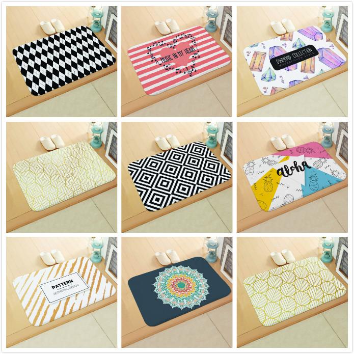 stripe Washable non-slip mat fun marble door mat bathroom foot pad home decoration bathroom Flannel printed doormat
stripe Washable non-slip mat fun marble door mat bathroom foot pad home decoration bathroom Flannel printed doormat
