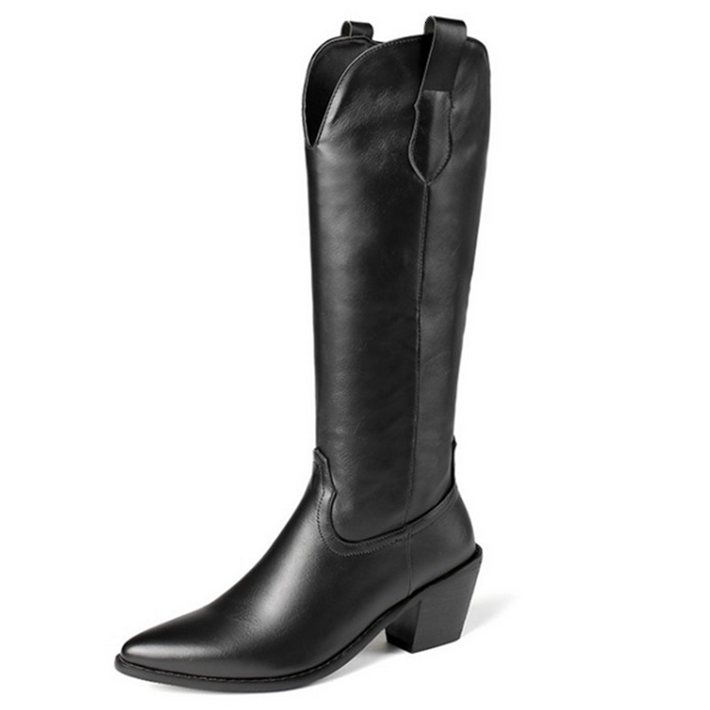 2021 New Sexy Pointed Toe Concise Women Shoes Pu Leather Square Middle Heel Autumn Fashion Knee High Boots Size 34-43 Ywks, Brown
2021 New Sexy Pointed Toe Concise Women Shoes Pu Leather Square Middle Heel Autumn Fashion Knee High Boots Size 34-43 Ywks, Brown