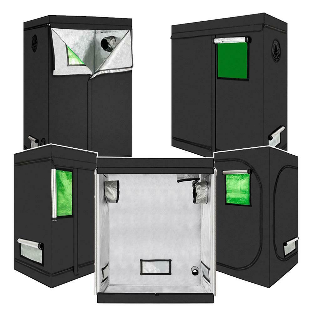 5 Size High-Reflective Plant Grow Tent Black Non Toxic Hut Indoor W/Green Window
5 Size High-Reflective Plant Grow Tent Black Non Toxic Hut Indoor W/Green Window