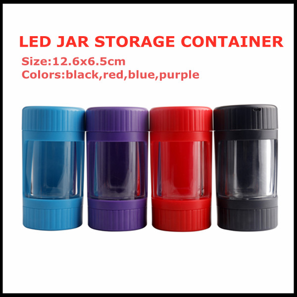 LED Glow Jar Storage Container 7 Colors 12.5*6.5mm Magnifying Glass Stash Glow Mag Jar With Grinder Smoking Pipe DHL Free
LED Glow Jar Storage Container 7 Colors 12.5*6.5mm Magnifying Glass Stash Glow Mag Jar With Grinder Smoking Pipe DHL Free