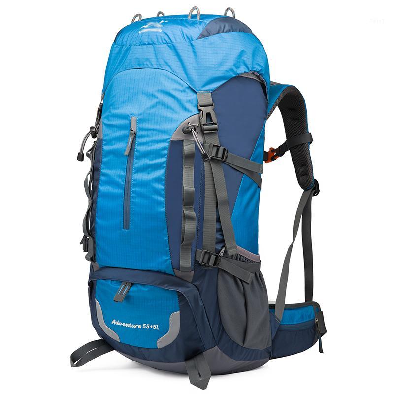 Large Capacity Backpack 60L Men And Women Sports Bag Mountaineering Bag Hiking Duffel Long Distance Travel Outdoor Backpack1, Blue
Large Capacity Backpack 60L Men And Women Sports Bag Mountaineering Bag Hiking Duffel Long Distance Travel Outdoor Backpack1, Blue