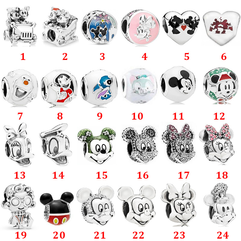 High Quality 925 silver Fixed Buckle Full Drill cartoon Mouse Minn Beaded DIY Beads Clear CZ Fit Original Pandora Bracelet necklace Jewelry making
High Quality 925 silver Fixed Buckle Full Drill cartoon Mouse Minn Beaded DIY Beads Clear CZ Fit Original Pandora Bracelet necklace Jewelry making