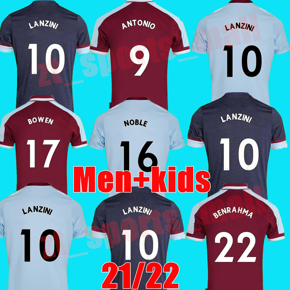New 21 22 Men + kids kit Soccer Jerseys 2021 2022 Home away 3rd YARMOLENKO WEST NOBLE BOWEN HAM ANTONIO SOUCEK UNITED BENRAHMA Football Shirt Kits sock Full sets, Adult 3rd+league patch
New 21 22 Men + kids kit Soccer Jerseys 2021 2022 Home away 3rd YARMOLENKO WEST NOBLE BOWEN HAM ANTONIO SOUCEK UNITED BENRAHMA Football Shirt Kits sock Full sets, Adult 3rd+league patch