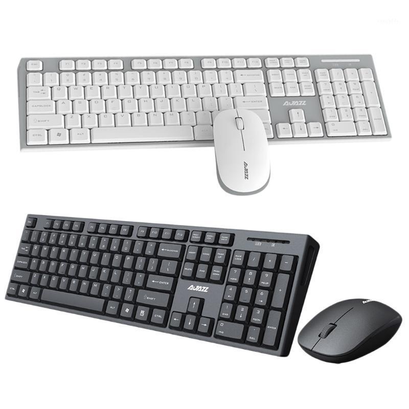 2.4GHz Wireless Keyboard and Mouse Combo Low-noise Wireless Keyboard Mouse for Mac Pc1
2.4GHz Wireless Keyboard and Mouse Combo Low-noise Wireless Keyboard Mouse for Mac Pc1