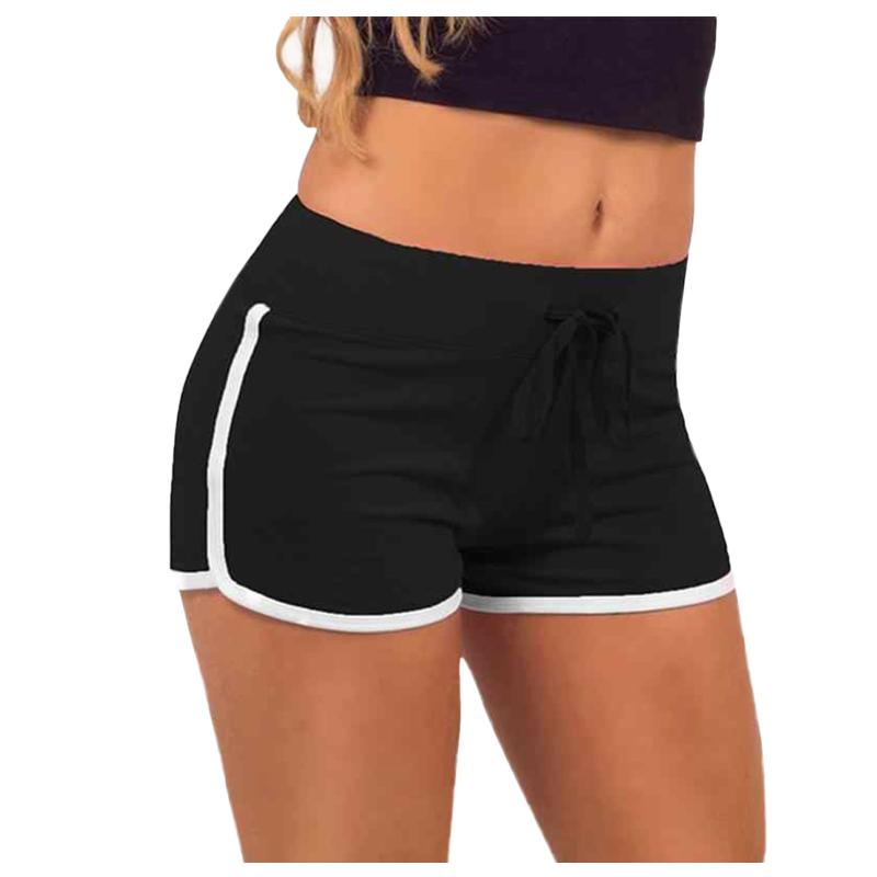 Women's Shorts Summer Leisure Women Contrast Binding Side Split Elastic Waist Loose Casual Yo-Ga Short Feminino, White;black
Women's Shorts Summer Leisure Women Contrast Binding Side Split Elastic Waist Loose Casual Yo-Ga Short Feminino, White;black
