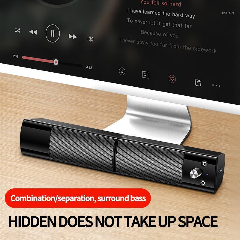 Computer Speakers USB Wired Powerful Bluetooth Soundbar Stereo Laptop Desktop Dual Speaker 3D Stereo Surround System for PC TV1
Computer Speakers USB Wired Powerful Bluetooth Soundbar Stereo Laptop Desktop Dual Speaker 3D Stereo Surround System for PC TV1