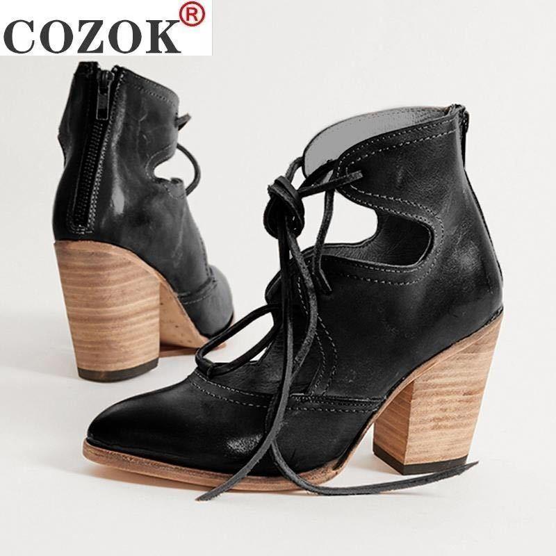 New Women Shoes Low Heels Booties Round Toe Fashion Leather Large Size Rubber Mid-Calf Women Cross-tied Women's Strap Sandals1, Gray
New Women Shoes Low Heels Booties Round Toe Fashion Leather Large Size Rubber Mid-Calf Women Cross-tied Women's Strap Sandals1, Gray