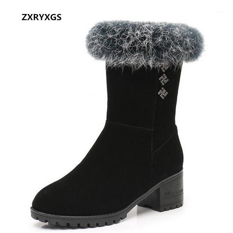 Top Frosted Cowhide Fur Decoration Fashion Winter Boots Warm Shoes Woman Snow Boots Black Shoes In-tube Boot Women1
Top Frosted Cowhide Fur Decoration Fashion Winter Boots Warm Shoes Woman Snow Boots Black Shoes In-tube Boot Women1