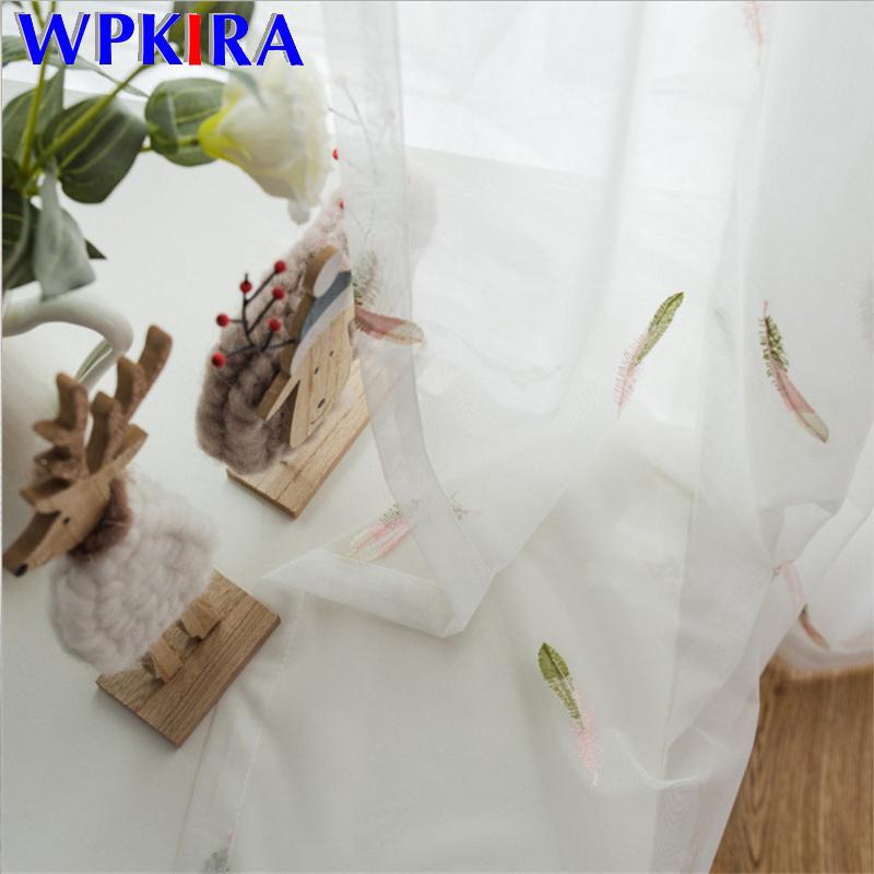 Modern Korean Tulle Curtain For Girl Bedroom Colorful Feather Lace Side Embroiderd Sheer Voile Curtain For Living Room AD052D3, Color 02
Modern Korean Tulle Curtain For Girl Bedroom Colorful Feather Lace Side Embroiderd Sheer Voile Curtain For Living Room AD052D3, Color 02