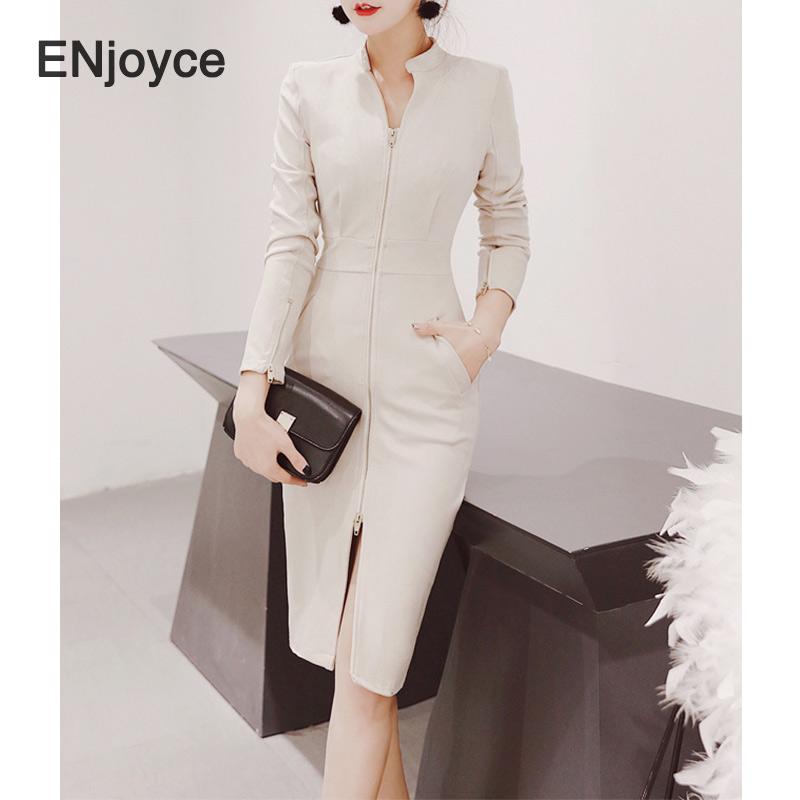 2021 New Autumn Winter Women Zipper Bandage Dress Sexy Long Sleeve Club Celebrity Evening Runway Party Bodycon Dresses, Apricot
2021 New Autumn Winter Women Zipper Bandage Dress Sexy Long Sleeve Club Celebrity Evening Runway Party Bodycon Dresses, Apricot